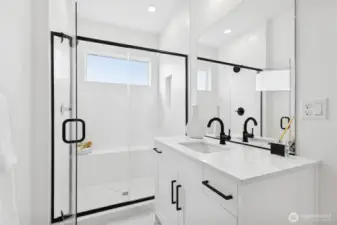 Primary bath (actual home photo)