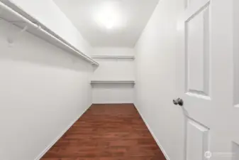 Primary Walk-In Closet