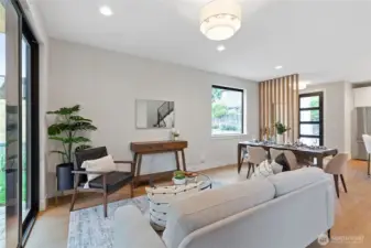 Bright, open, and seamlessly connected for stylish everyday living.
