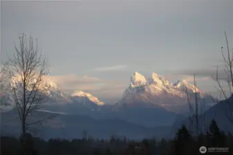 Endless mountain views