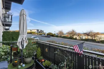 The patio adds such a wonderful touch to the unit. Sit outside and look at the views, the stars or simply relax!