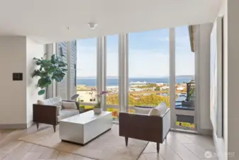 Stunning entry as you enter the building to greet your guests.