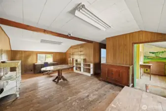 Two more rooms on the second floor.