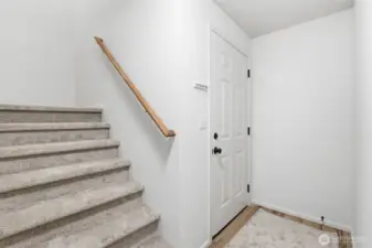 Bottom of stairs and entry 16216