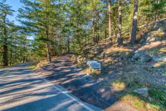 Corner of Rosario Road and Veneda Trail