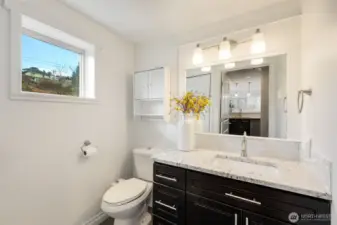 Half Bathroom on main level