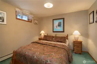 Bedroom 3 located on lower level.