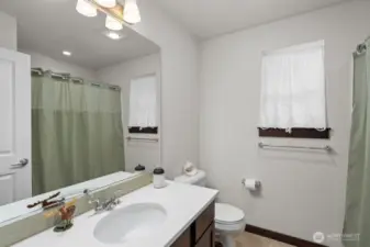 Full bathroom upstairs