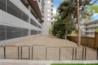 Fenced Pet Area