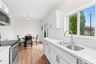 Kitchen and Dining Area