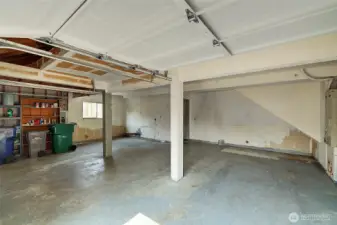 Three car garage