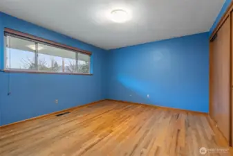 Beautiful hardwood floors throught all bedrooms & living areas.