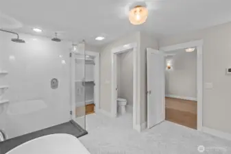 Private toilet room!