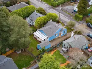 Ariel view of the home.