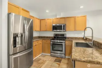 Spacious kitchen designed to gather and inspire.