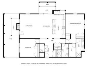 Floor plan. Buyer to verify.