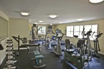 Exercise room.