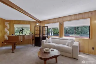 Abundant light throughout the living space