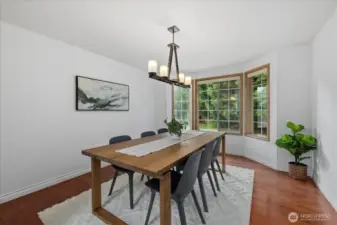 Large dining area.