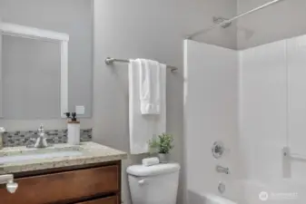 Downstairs Bathroom (Bathroom #3 on Floorplan)