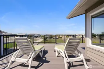 Deck off primary suite