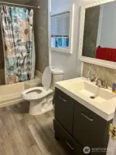 Second full bath off master bedroom