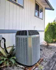 Heat pump for central air conditioning!