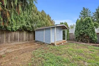 Large Outdoor shed.