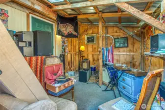 Primary exterior "hangout" spot.