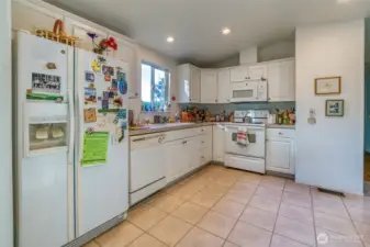 Kitchen in the second newer home.