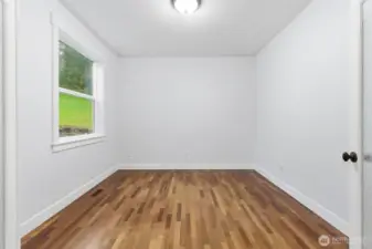 Office to the left of the Foyer.