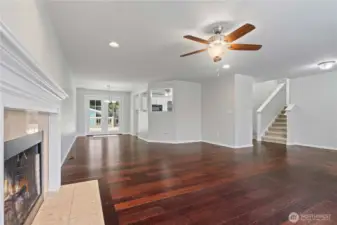 Generous space and large windows