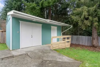 Fabulous he shed or she shed!  What could you do with this extra space?