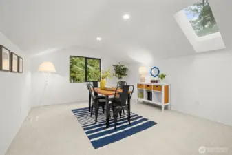 Top floor great room.