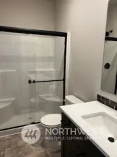 3/4 bathroom lower   level