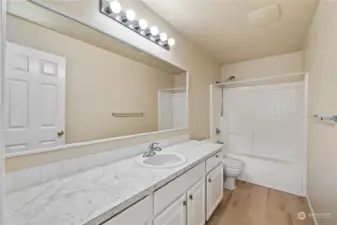 2nd level full bathroom