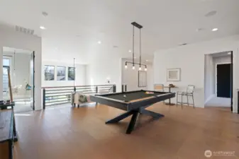loft area upstairs with tons of possibilities