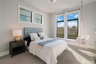 Additional ensuite upstairs