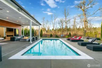 in ground pool