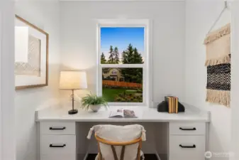 Photos are from the model home at Foxmoore and for visualization purposes only. Plans, colors, building orientation, finishes, home outlook, and other details can and WILL vary.