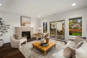 Photos are from the model home at Foxmoore and for visualization purposes only. Plans, colors, building orientation, finishes, home outlook, and other details can and WILL vary.