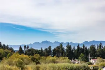 The mountains are so beautiful- especially at sunset.