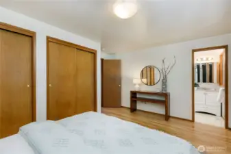 Master Bedroom and bathroom