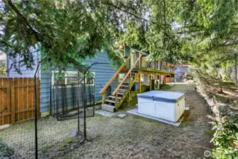 Backyard Hot Tub
