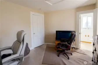 Primary bedroom on main floor.