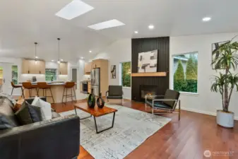 Upper level - Main living area