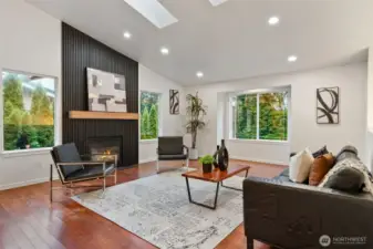 Upper level -Living room area