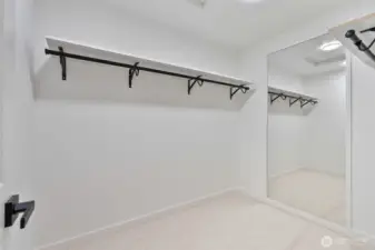 Primary bedroom closet