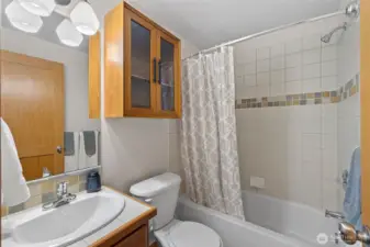 Full Bath on lower level