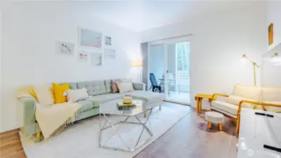 Living Room with open layout